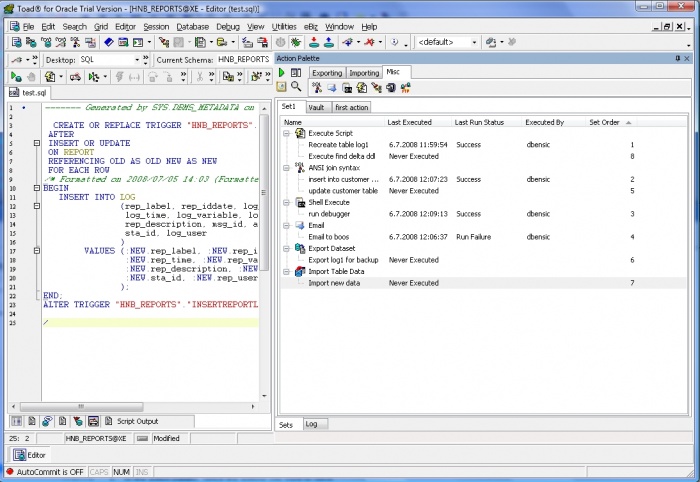 Dell toad for mysql